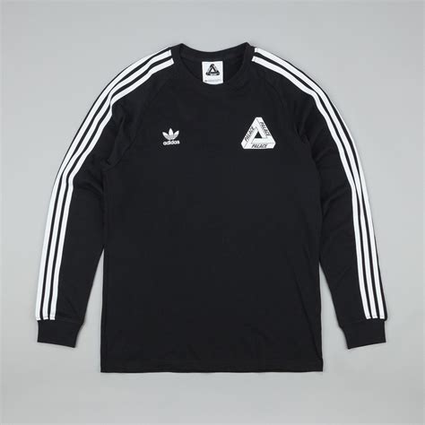 adidas x palace black long sleeve t shirt replica sale|goat palace x adidas.